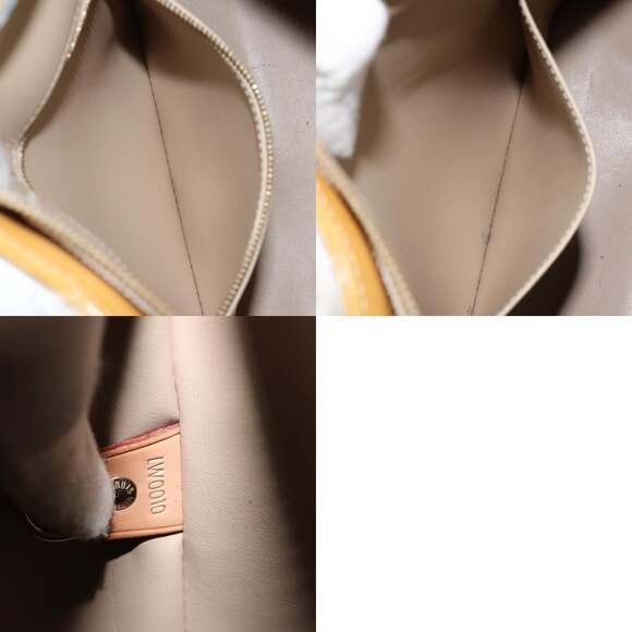 LOUIS VUITTON Monogram Vernis Houston Hand Bag Beige M91004 - Picture 13 of 13